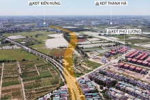 Đường Vành đai 3,5 sẽ mở theo quy hoạch qua quận Hà Đông, Hà Nội