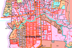 Bản đồ quy hoạch giao thông xã Giang Điền, Trảng Bom, Đồng Nai
