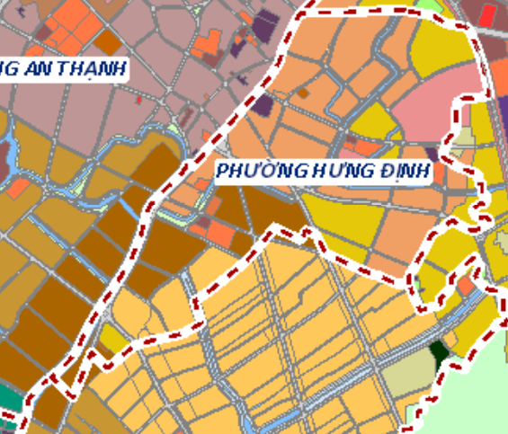 Bản đồ quy hoạch sử dụng đất phường Hưng Định, TP Thuận An, Bình Dương - Ảnh 2. Bản đồ quy hoạch sử dụng đất phường Hưng Định, TP Thuận An, Bình Dương - Ảnh 2.