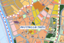 Bản đồ quy hoạch giao thông phường Lái Thiêu, TP Thuận An, Bình Dương