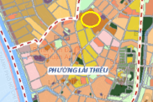 Đất có quy hoạch ở phường Lái Thiêu, TP Thuận An, Bình Dương