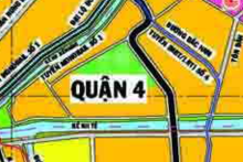 Bản đồ quy hoạch giao thông phường 3, quận 4, TP HCM