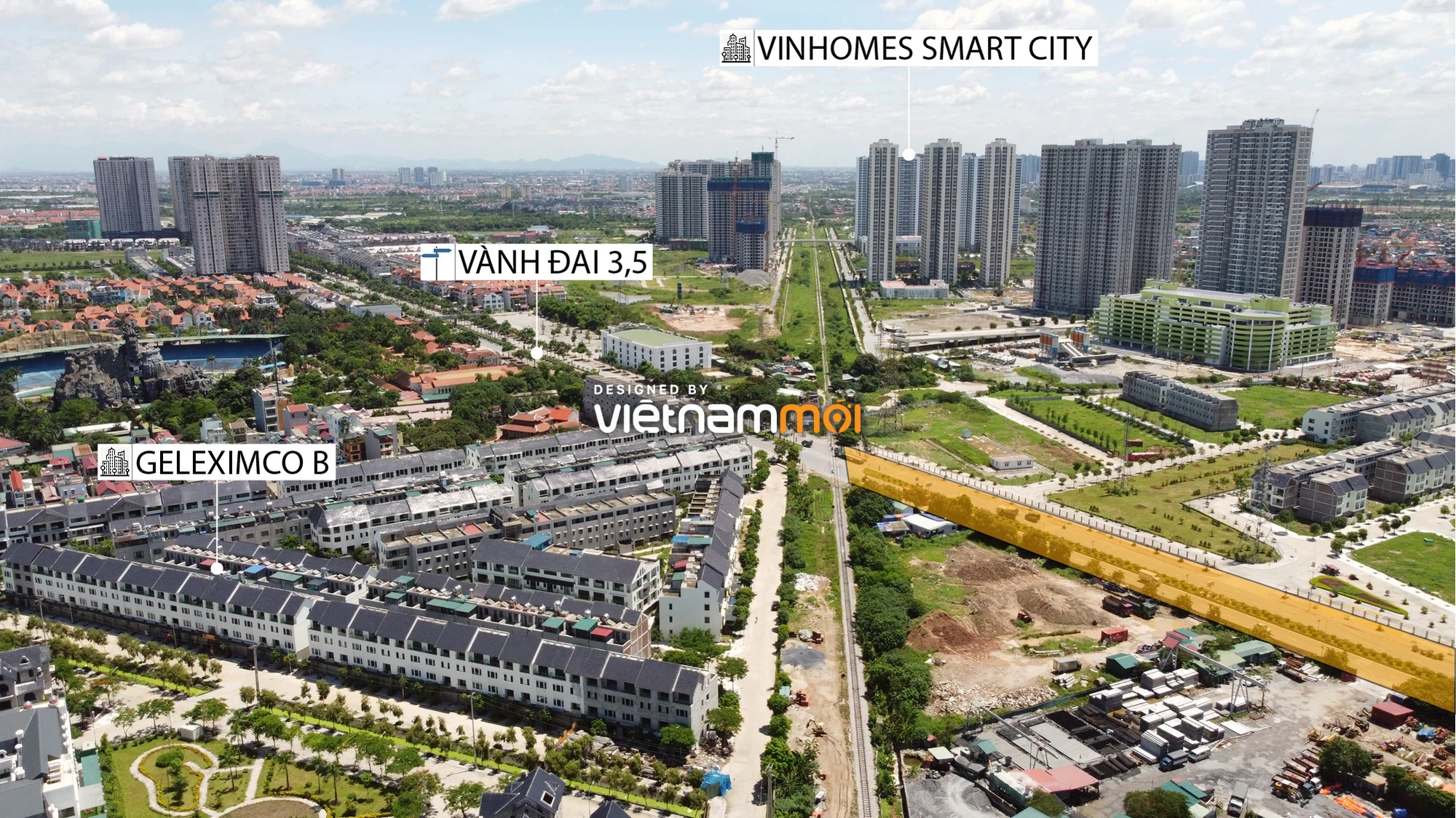 Đường Vành đai 3,5 sẽ mở theo quy hoạch qua quận Hà Đông, Hà Nội - Ảnh 2. Đường Vành đai 3,5 sẽ mở theo quy hoạch qua quận Hà Đông, Hà Nội - Ảnh 2.