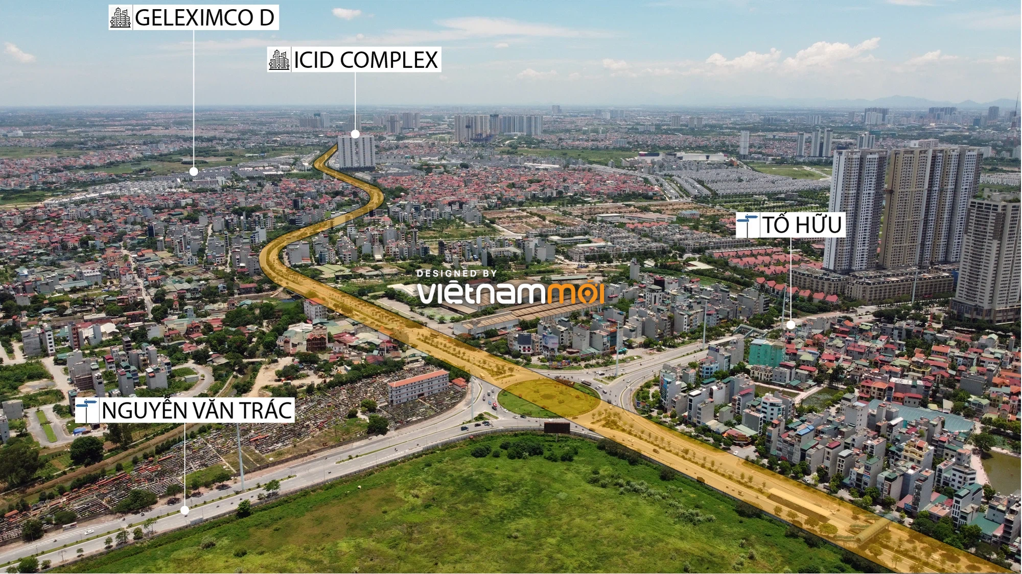 Đường Vành đai 3,5 sẽ mở theo quy hoạch qua quận Hà Đông, Hà Nội - Ảnh 5. Đường Vành đai 3,5 sẽ mở theo quy hoạch qua quận Hà Đông, Hà Nội - Ảnh 5.