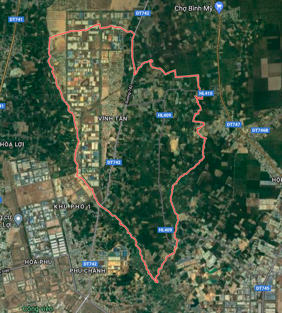 Kế hoạch sử dụng đất phường Vĩnh Tân, Tân Uyên, Bình Dương năm 2021 - Ảnh 2.