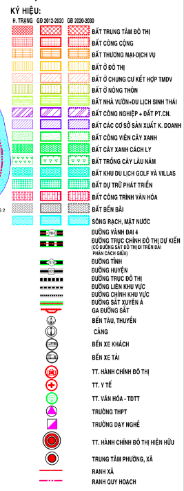 Bản đồ quy hoạch sử dụng đất xã Bạch Đằng, Tân Uyên, Bình Dương - Ảnh 3.