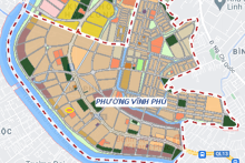 Đất có quy hoạch ở phường Vĩnh Phú, TP Thuận An, Bình Dương
