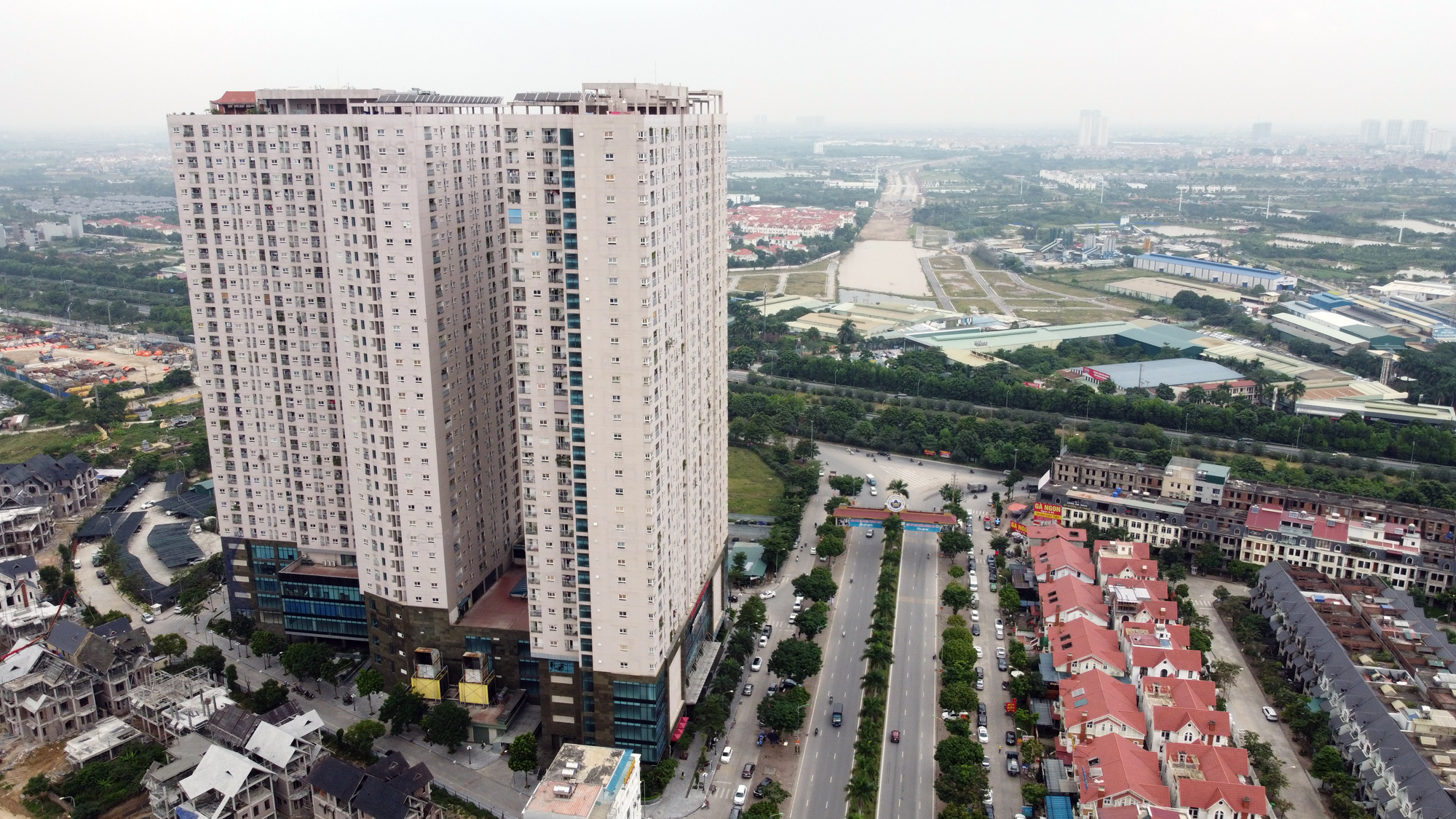 Hà Nội sắp đầu tư làm hai đường liên khu nối QL32, đường 3,5 với đại lộ Thăng Long tại huyện Hoài Đức - Ảnh 1.