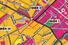 Bản đồ quy hoạch giao thông phường 4, quận 3, TP HCM
