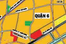 Bản đồ quy hoạch giao thông phường 4, quận 6, TP HCM