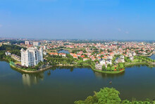TP Vĩnh Yên cưỡng chế thu hồi đất thực hiện dự án Khu đô thị sinh thái Bắc Đầm Vạc