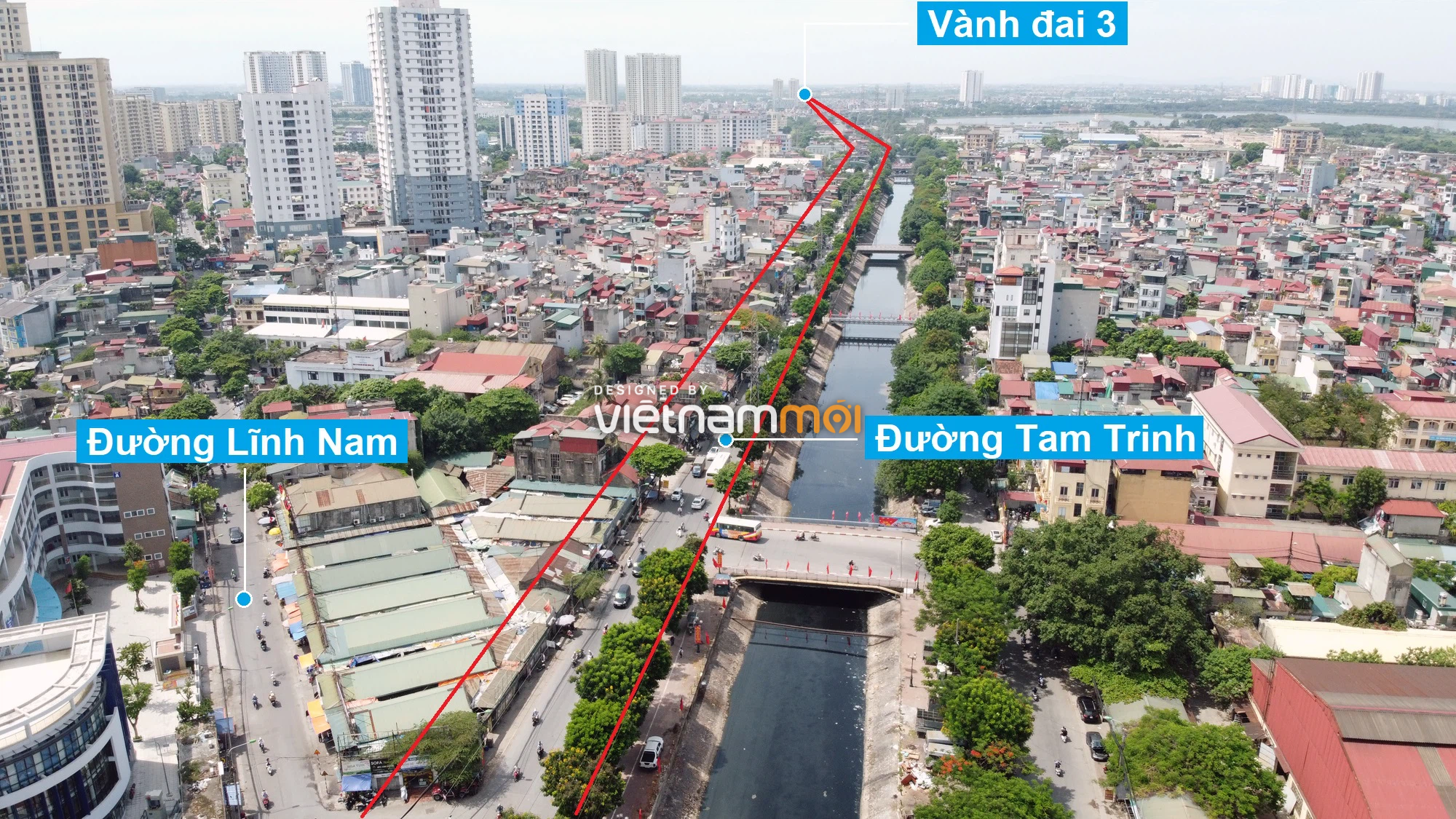 Những khu đất sắp thu hồi để mở đường ở quận Hoàng Mai, Hà Nội (phần 3) - Ảnh 8.