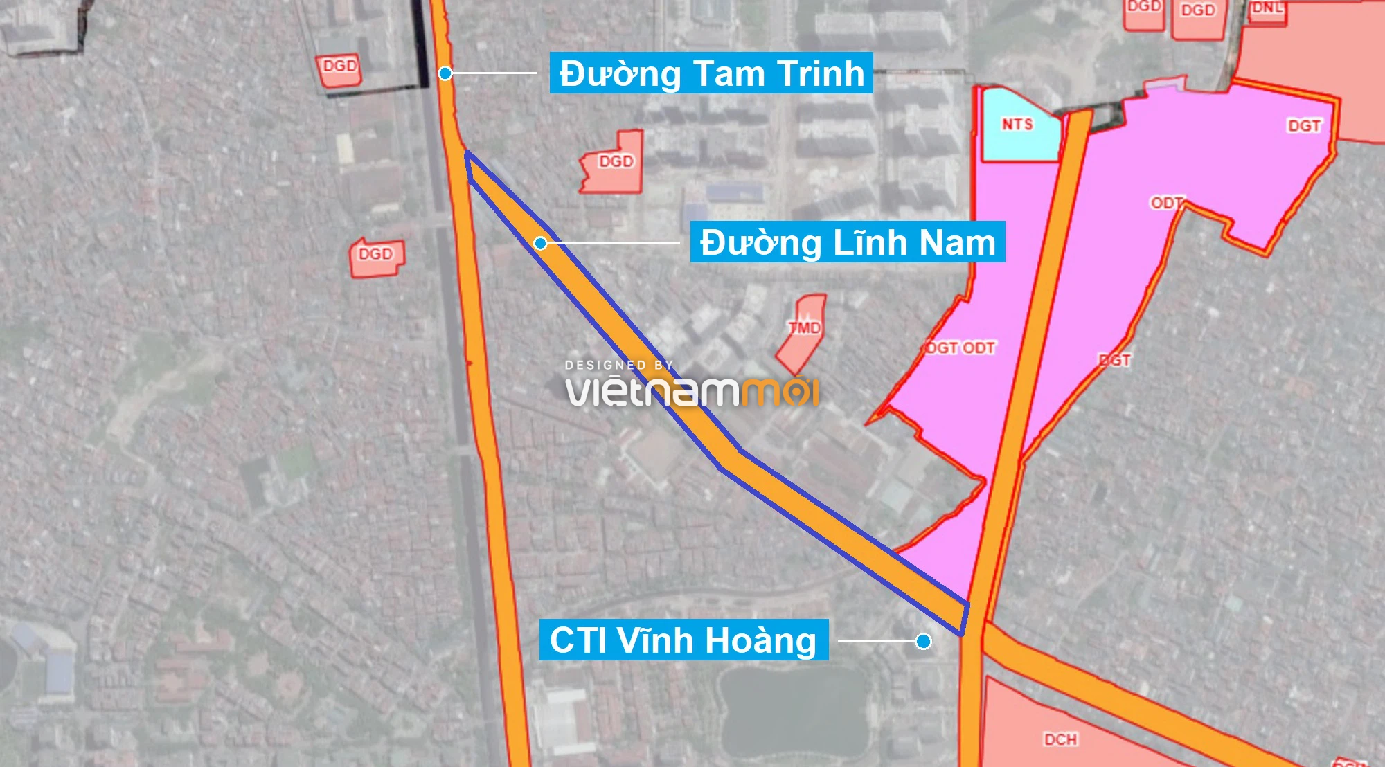 Những khu đất sắp thu hồi để mở đường ở quận Hoàng Mai, Hà Nội (phần 3) - Ảnh 9.