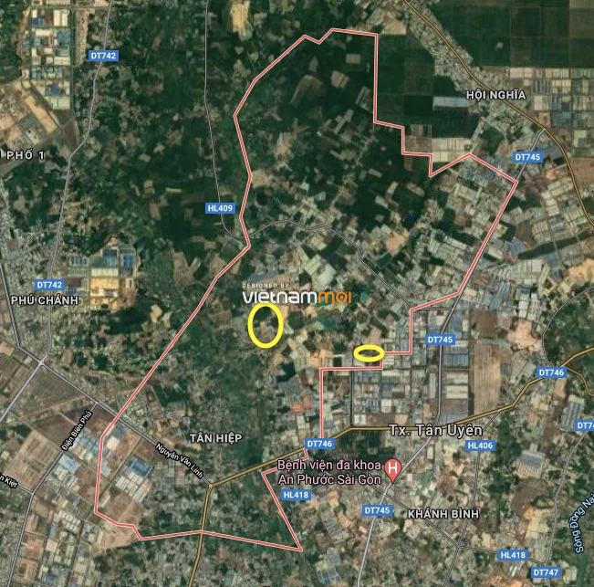 Đất có quy hoạch ở phường Tân Hiệp, Tân Uyên, Bình Dương - Ảnh 2. Đất có quy hoạch ở phường Tân Hiệp, Tân Uyên, Bình Dương - Ảnh 2.