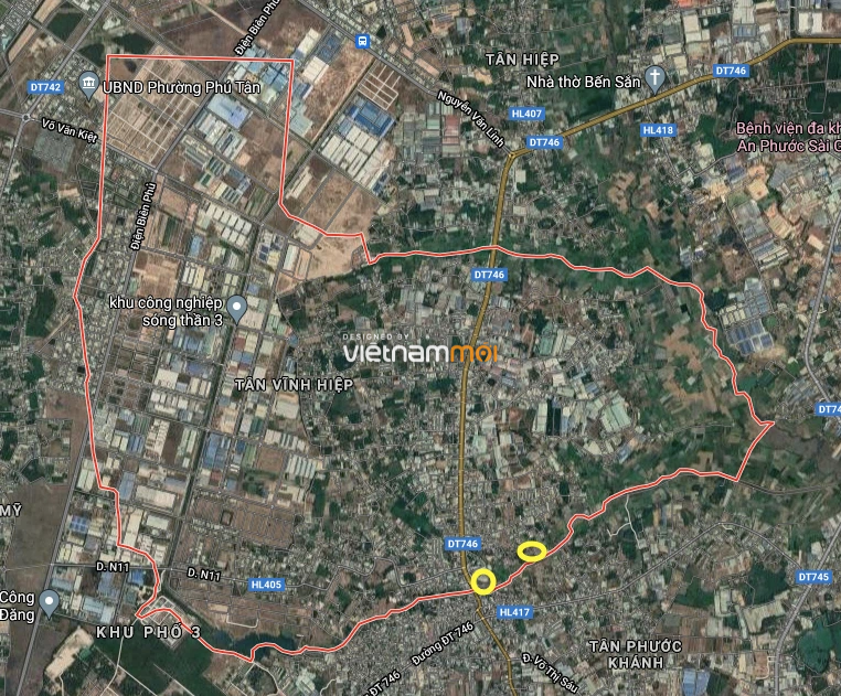 Đất có quy hoạch ở phường Tân Vĩnh Hiệp, Tân Uyên, Bình Dương - Ảnh 2. Đất có quy hoạch ở phường Tân Vĩnh Hiệp, Tân Uyên, Bình Dương - Ảnh 2.
