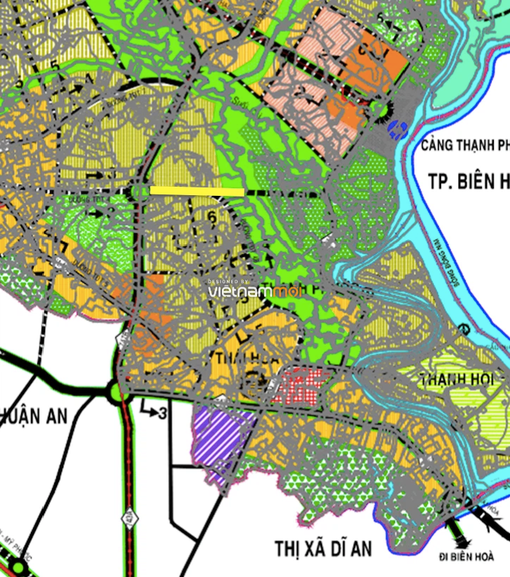 Đường sẽ mở ở phường Thái Hoà, Tân Uyên, Bình Dương - Ảnh 1.