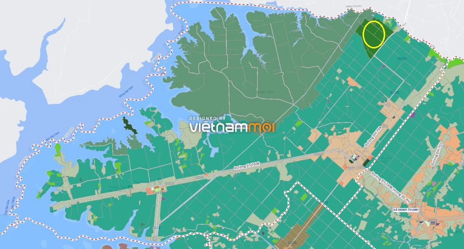 Đất có quy hoạch ở xã Minh Hoà, huyện Dầu Tiếng, Bình Dương - Ảnh 2.