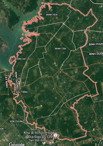 Bản đồ quy hoạch sử dụng đất huyện Dầu Tiếng, Bình Dương - Ảnh 1.