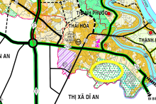 Đất có quy hoạch ở phường Thái Hoà, Tân Uyên, Bình Dương