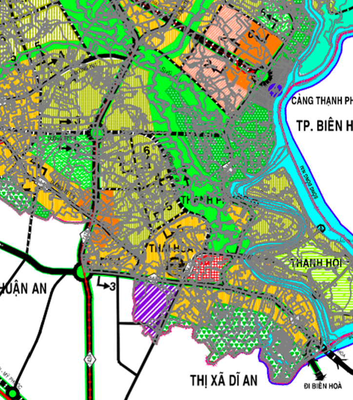 Bản đồ quy hoạch giao thông phường Thái Hoà, Tân Uyên, Bình Dương - Ảnh 2. Bản đồ quy hoạch giao thông phường Thái Hoà, Tân Uyên, Bình Dương - Ảnh 2.