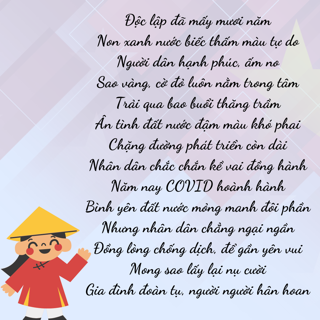 Top 7 bài thơ về lễ Quốc khánh hay và đầy ý nghĩa - Ảnh 2. Top 7 bài thơ về lễ Quốc khánh hay và đầy ý nghĩa - Ảnh 2.