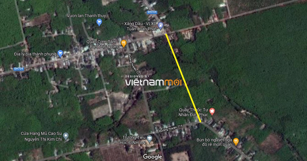 Đường sẽ mở ở xã Định An, huyện Dầu Tiếng, Bình Dương - Ảnh 3.