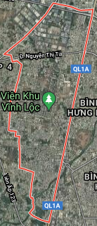 Đường sẽ mở ở phường Bình Hưng Hòa B, quận Bình Tân, TP HCM - Ảnh 1.