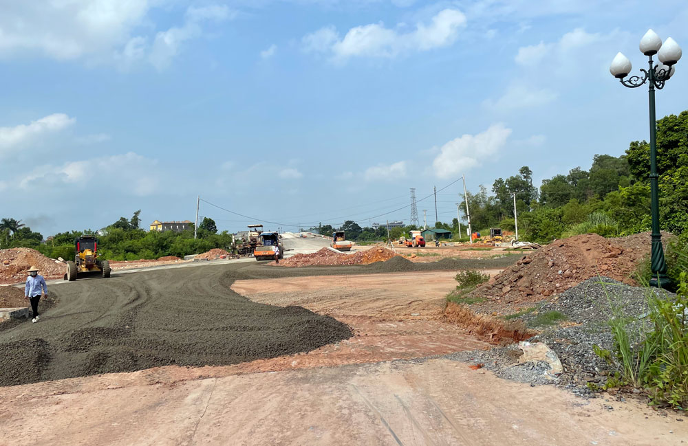 Đường Bắc Sơn nối cao tốc Thái Nguyên - Hà Nội tiếp tục lùi thời hạn hoàn thành - Ảnh 1. Đường Bắc Sơn nối cao tốc Thái Nguyên - Hà Nội tiếp tục lùi thời hạn hoàn thành - Ảnh 1.