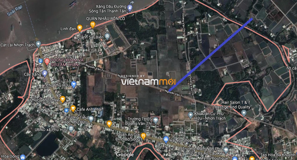 Đường sẽ mở ở xã Phú Hữu, Nhơn Trạch, Đồng Nai - Ảnh 2.