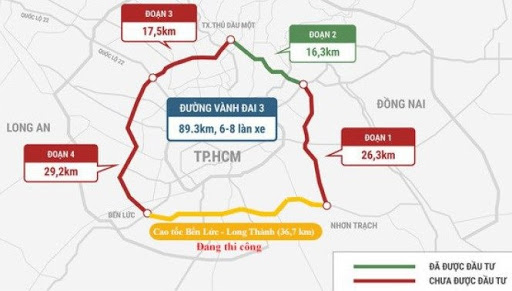 Đề xuất đầu tư 156.800 tỷ đồng hoàn chỉnh đường Vành đai 3 TP HCM - Ảnh 1.