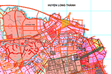 Bản đồ quy hoạch sử dụng đất xã Phước Thiền, Nhơn Trạch, Đồng Nai