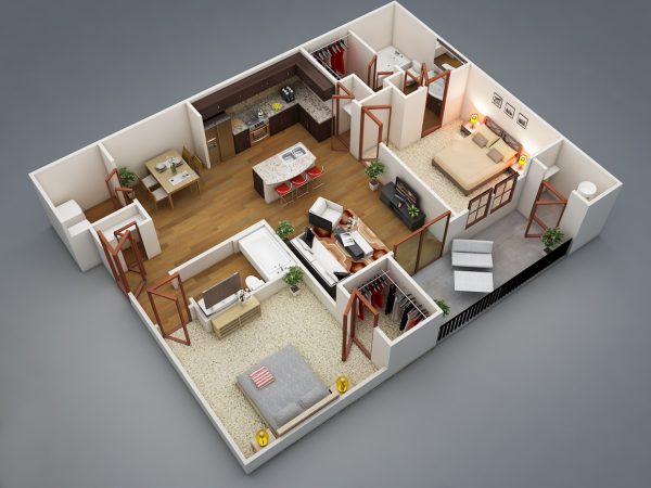 Nên mua chung cư 2 hay 3 phòng ngủ? Những tiêu chí cần đặt lên hàng đầu khi lựa chọn - Ảnh 1. Nên mua chung cư 2 hay 3 phòng ngủ? Những tiêu chí cần đặt lên hàng đầu khi lựa chọn - Ảnh 1.