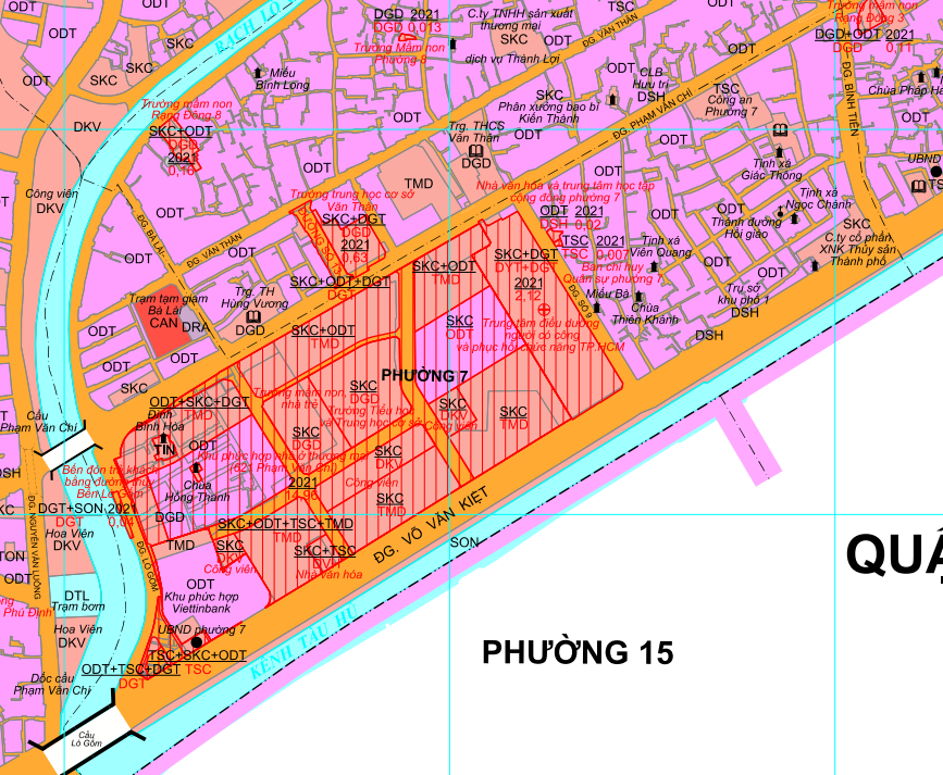 Kế hoạch sử dụng đất phường 7, quận 6, TP HCM - Ảnh 2. Kế hoạch sử dụng đất phường 7, quận 6, TP HCM - Ảnh 2.