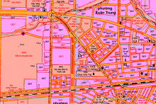 Bản đồ quy hoạch sử dụng đất phường Xuân Bình, Long Khánh, Đồng Nai
