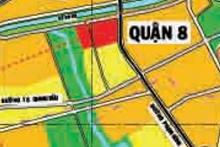 Bản đồ quy hoạch giao thông phường 5, quận 8, TP HCM