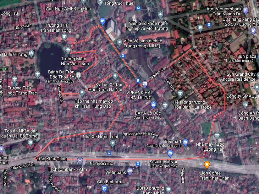 Bản đồ quy hoạch sử dụng đất phường Đống Mác, Hai Bà Trưng, Hà Nội - Ảnh 1. Bản đồ quy hoạch sử dụng đất phường Đống Mác, Hai Bà Trưng, Hà Nội - Ảnh 1.