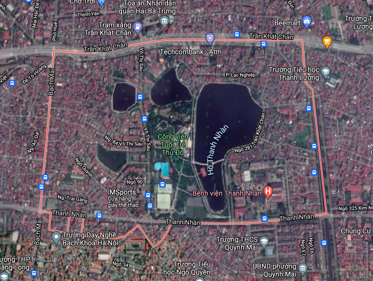 Bản đồ quy hoạch sử dụng đất phường Thanh Nhàn, Hai Bà Trưng, Hà Nội - Ảnh 1. Bản đồ quy hoạch sử dụng đất phường Thanh Nhàn, Hai Bà Trưng, Hà Nội - Ảnh 1.
