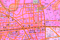 Bản đồ quy hoạch sử dụng đất phường Xuân Thanh, Long Khánh, Đồng Nai