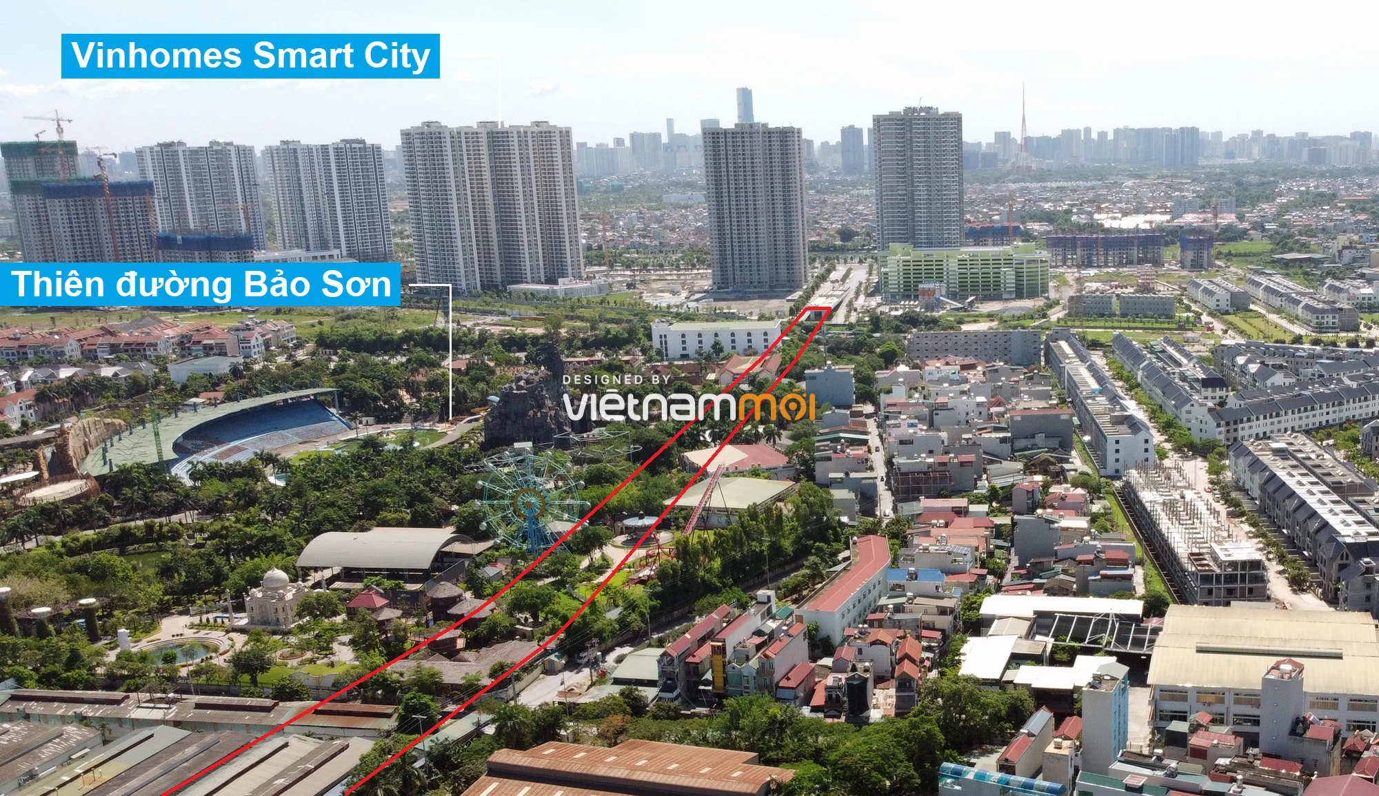 Những tuyến đường sẽ mở theo quy hoạch xung quanh khu đô thị Vinhomes Smart City (phần 1) - Ảnh 4. Những tuyến đường sẽ mở theo quy hoạch xung quanh khu đô thị Vinhomes Smart City (phần 1) - Ảnh 4.