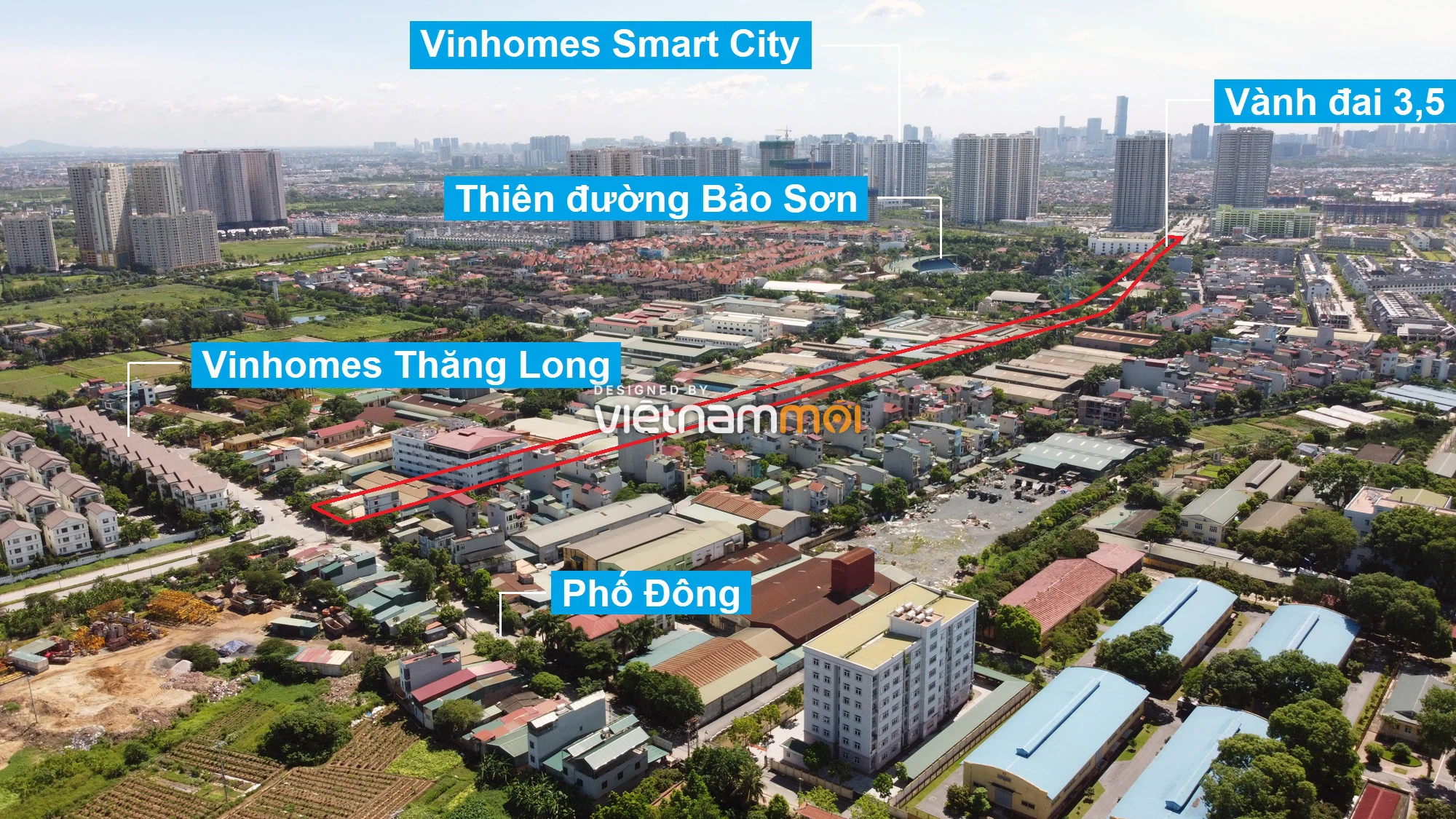 Những tuyến đường sẽ mở theo quy hoạch xung quanh khu đô thị Vinhomes Smart City (phần 1) - Ảnh 5. Những tuyến đường sẽ mở theo quy hoạch xung quanh khu đô thị Vinhomes Smart City (phần 1) - Ảnh 5.