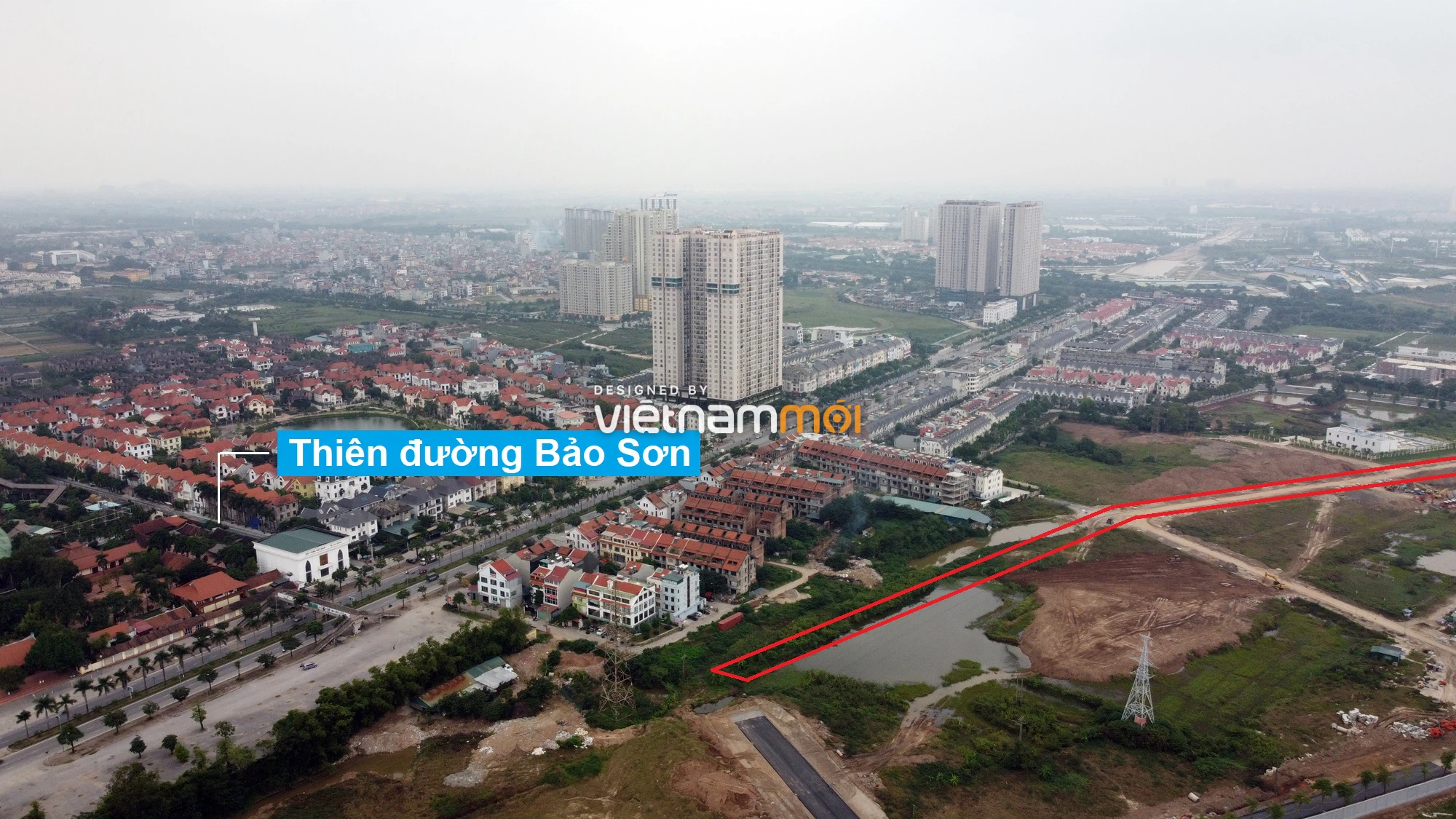 Đường sẽ mở theo quy hoạch xung quanh khu đô thị Vinhomes Smart City (phần 1) - Ảnh 9. Đường sẽ mở theo quy hoạch xung quanh khu đô thị Vinhomes Smart City (phần 1) - Ảnh 9.