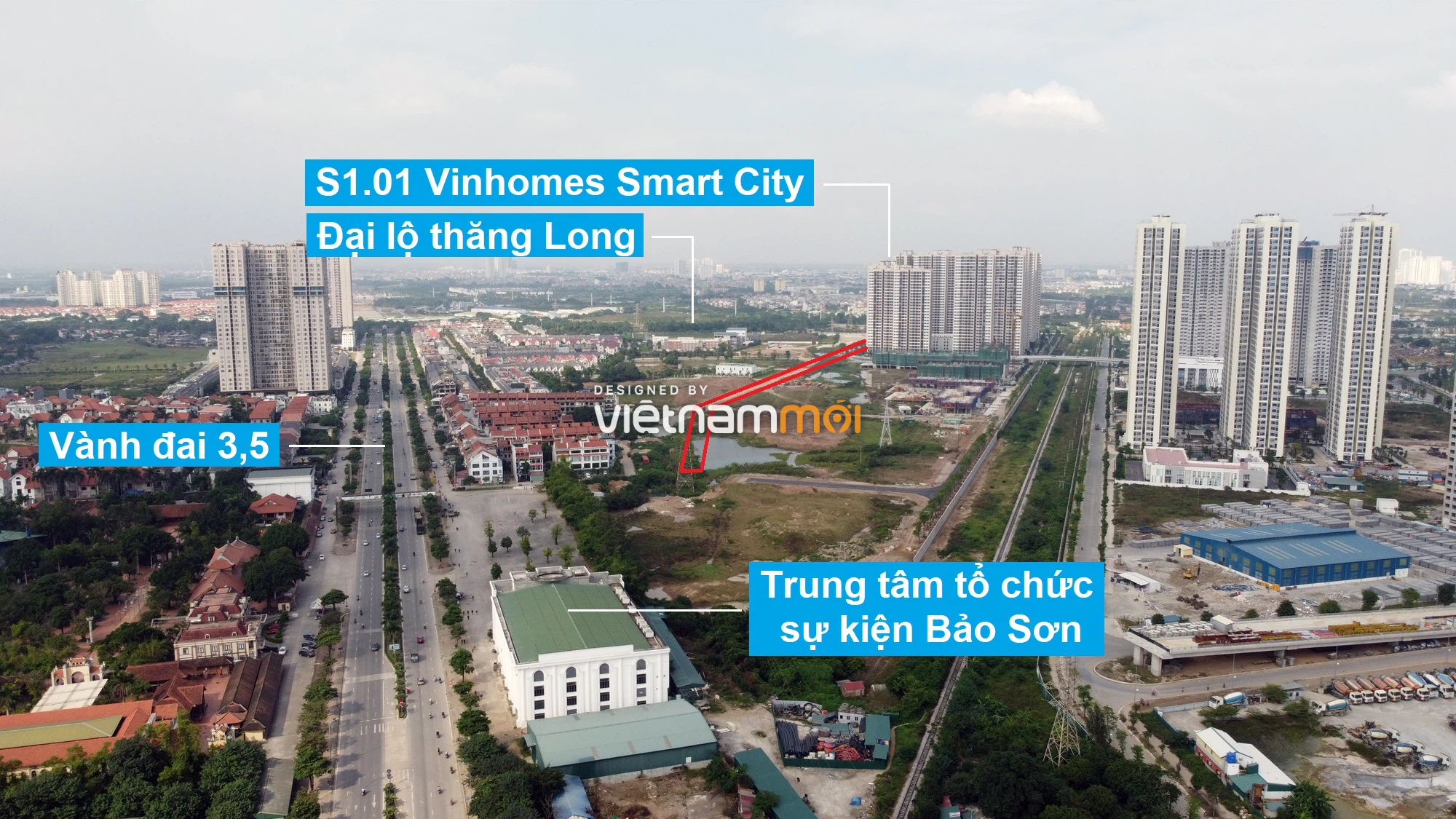 Đường sẽ mở theo quy hoạch xung quanh khu đô thị Vinhomes Smart City (phần 1) - Ảnh 10. Đường sẽ mở theo quy hoạch xung quanh khu đô thị Vinhomes Smart City (phần 1) - Ảnh 10.