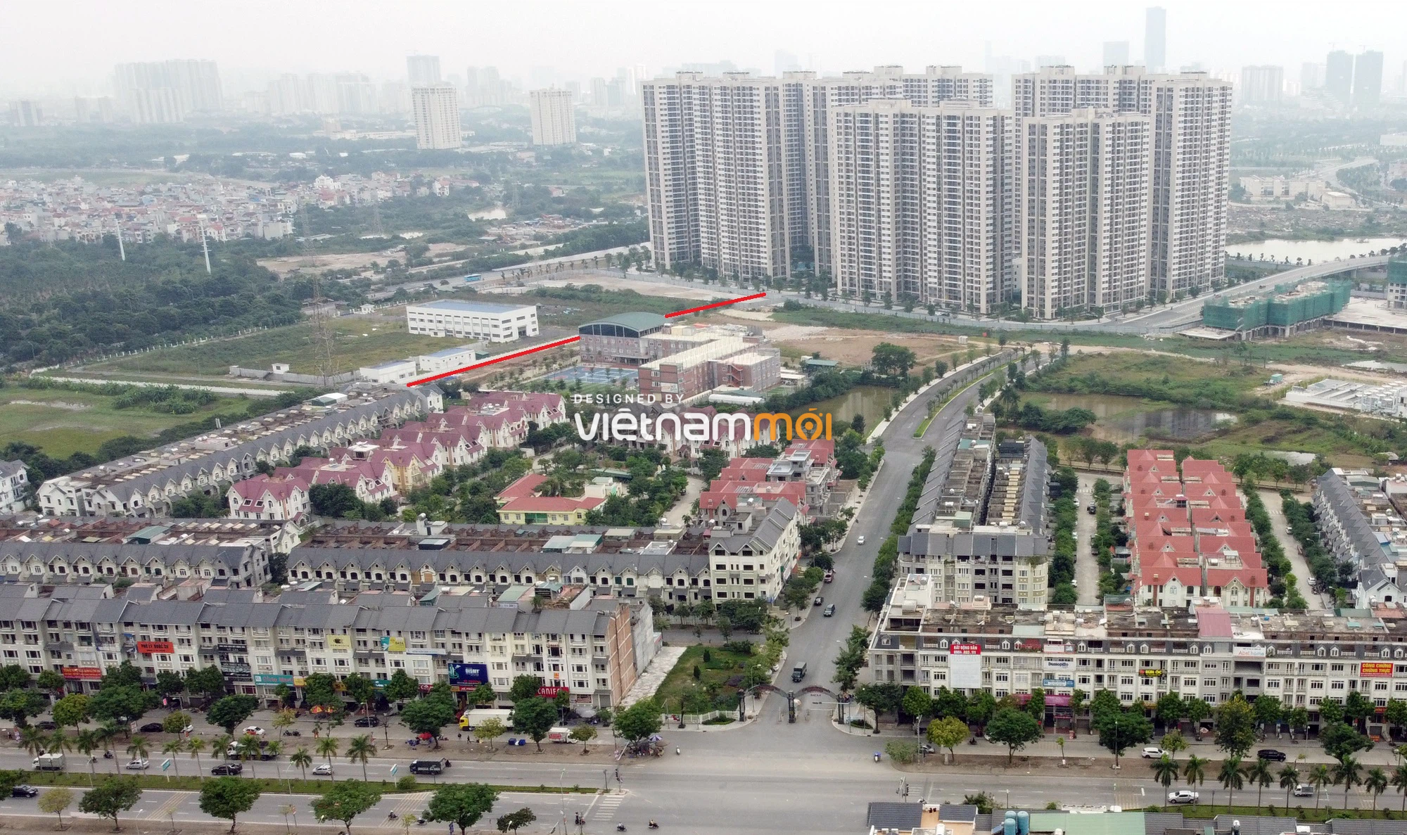 Đường sẽ mở theo quy hoạch xung quanh khu đô thị Vinhomes Smart City (phần 1) - Ảnh 13. Đường sẽ mở theo quy hoạch xung quanh khu đô thị Vinhomes Smart City (phần 1) - Ảnh 13.