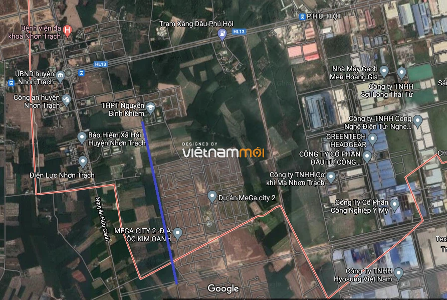 Đường sẽ mở ở xã Phú Hội, Nhơn Trạch, Đồng Nai - Ảnh 2. Đường sẽ mở ở xã Phú Hội, Nhơn Trạch, Đồng Nai - Ảnh 2.