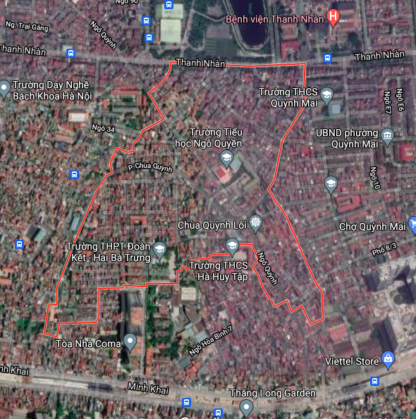 Bản đồ quy hoạch sử dụng đất phường Quỳnh Lôi, Hai Bà Trưng, Hà Nội - Ảnh 1. Bản đồ quy hoạch sử dụng đất phường Quỳnh Lôi, Hai Bà Trưng, Hà Nội - Ảnh 1.