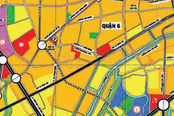 Bản đồ quy hoạch giao thông phường 10, quận 6, TP HCM