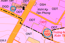 Đất có quy hoạch ở phường Xuân Tân, Long Khánh, Đồng Nai