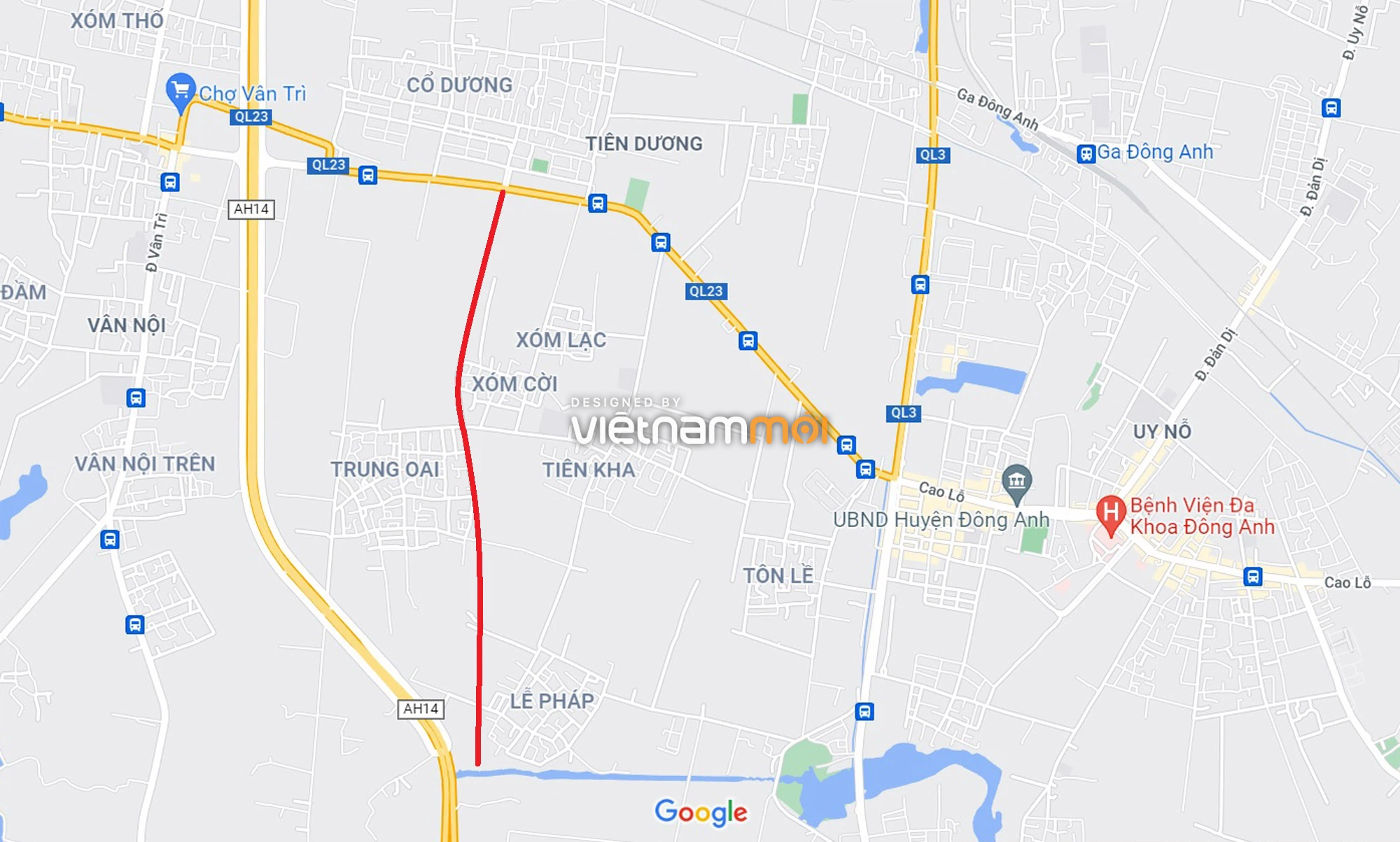 Đường sẽ mở theo quy hoạch xung quanh dự án Thành phố Thông minh Bắc Hà Nội (phần 3) - Ảnh 12.