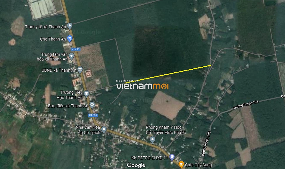 Đường sẽ mở ở xã Thanh An, huyện Dầu Tiếng, Bình Dương - Ảnh 3. Đường sẽ mở ở xã Thanh An, huyện Dầu Tiếng, Bình Dương - Ảnh 3.