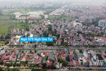 Những khu đất sắp thu hồi để mở đường ở phường Thượng Thanh, Long Biên, Hà Nội (phần 5)